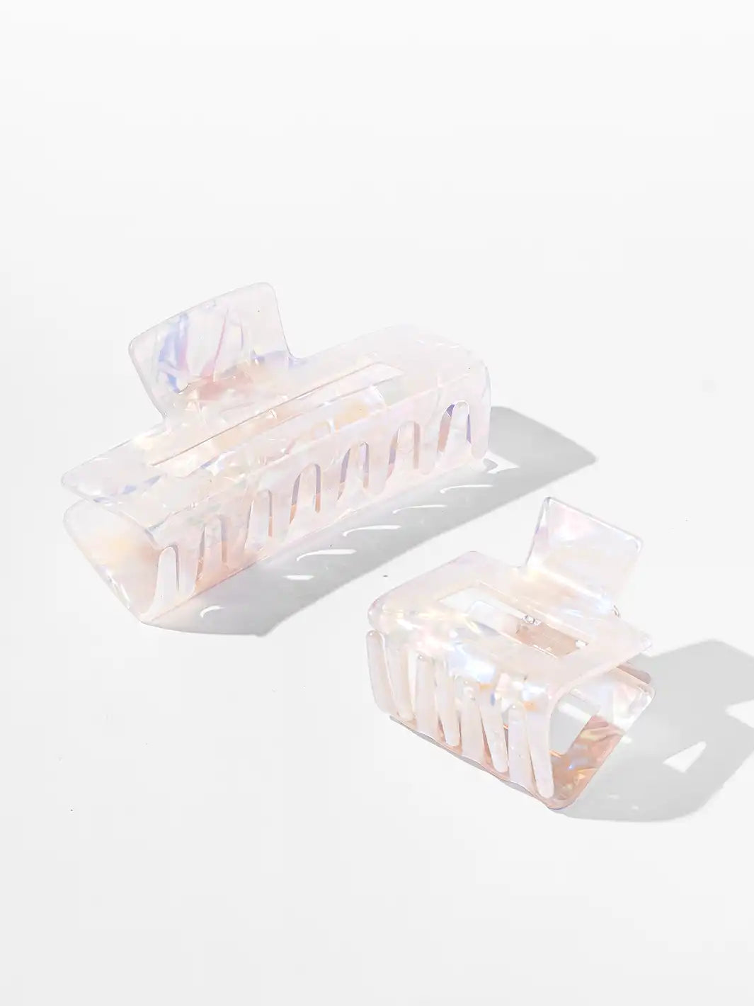 Opal Claw Clips, Set of 2