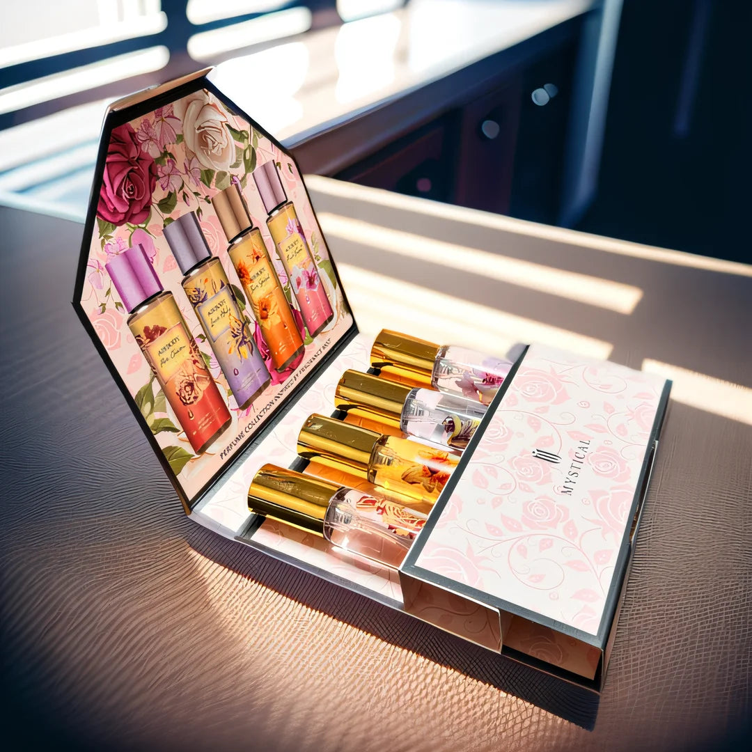 MYSTICAL Women's perfume gift box, floral fragrance fresh, unisex, travel, Mother's Day, Valentine's Day, birthday gift