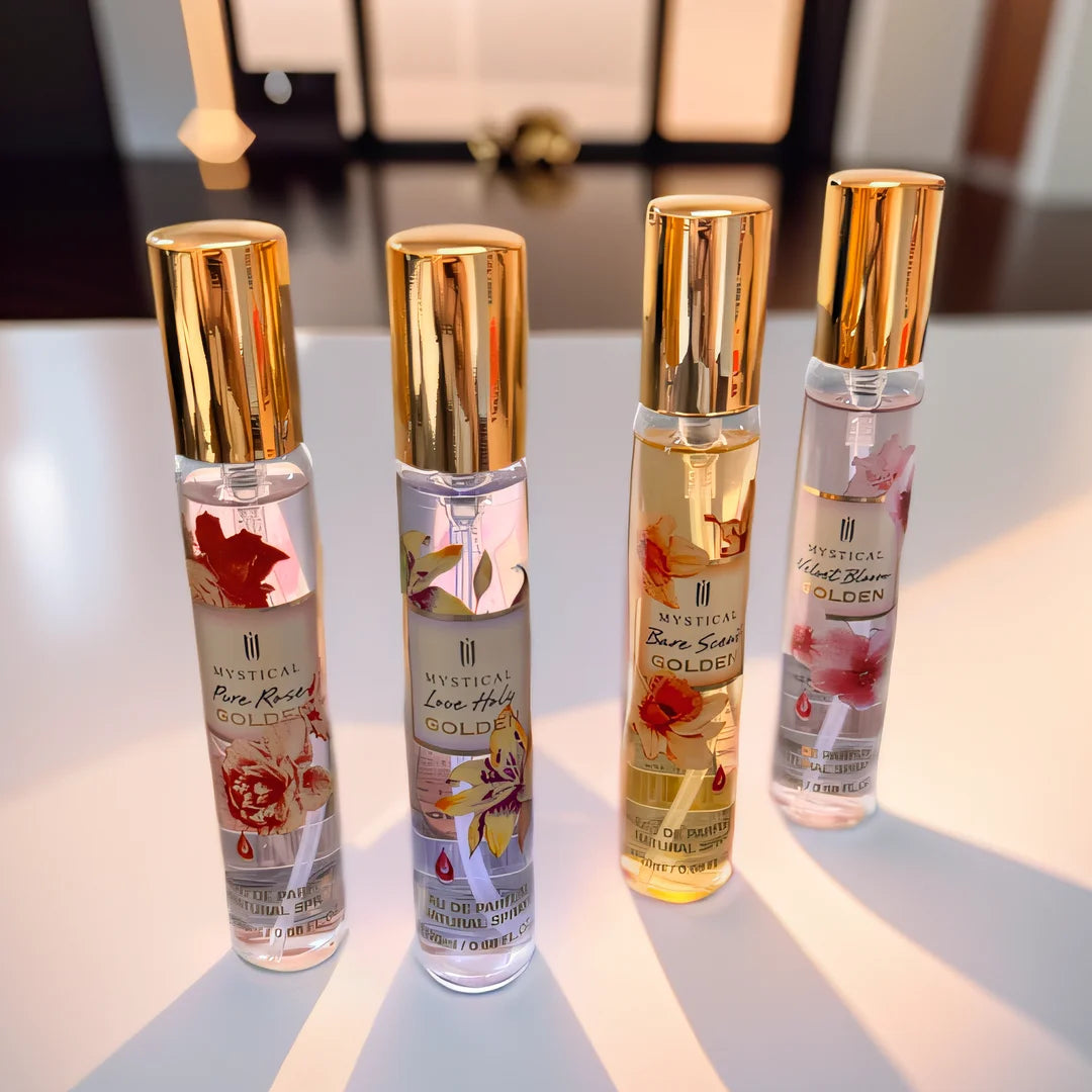 MYSTICAL Women's perfume gift box, floral fragrance fresh, unisex, travel, Mother's Day, Valentine's Day, birthday gift