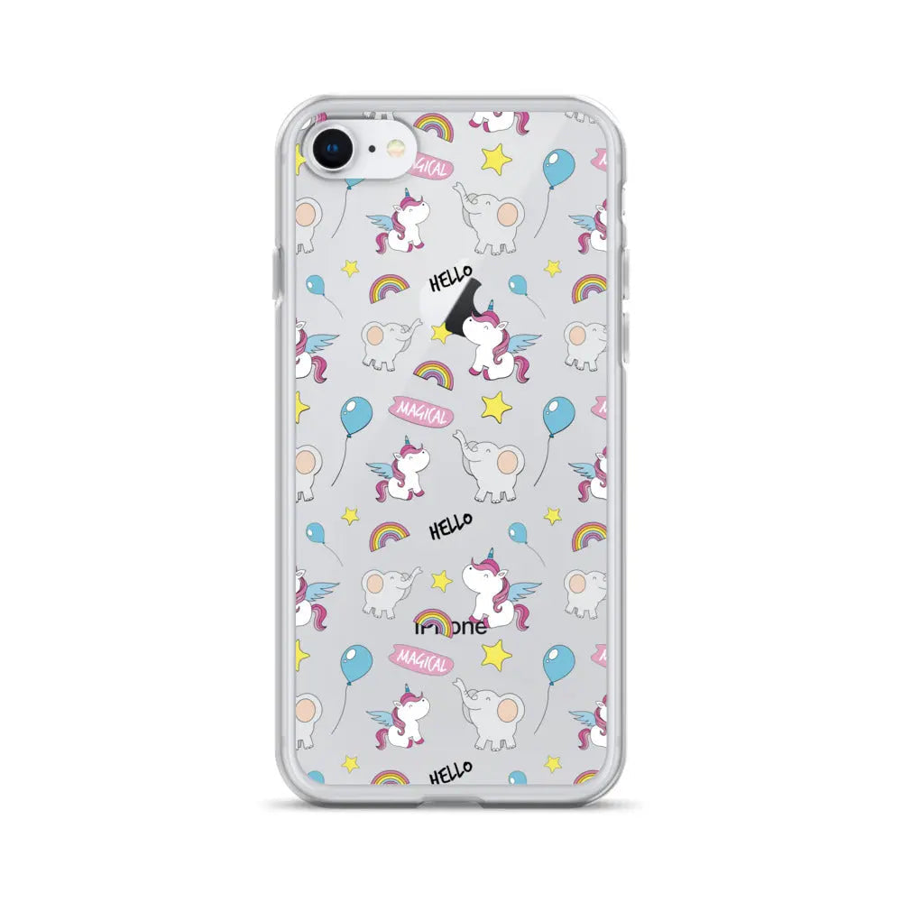 Stylish Printed Silicone iPhone Case